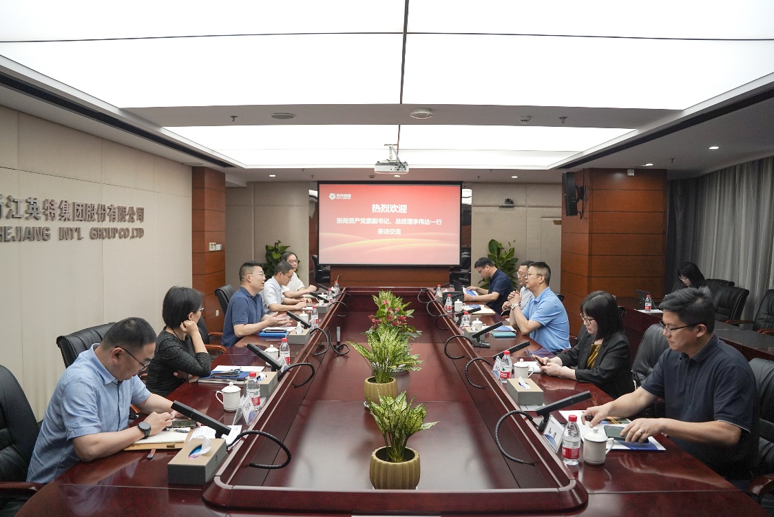 浙商资产党委副书记、总经理李伟达一行来298手游网站集团走访互换